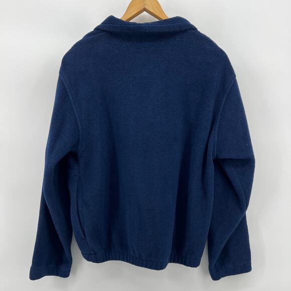 Vintage 80s The Greenbrier West Virginia Pullover Fleece Crop Fit Sweater Large - Picture 2 of 9